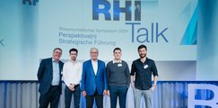 HDBW beim RHI-Talk - Gruppenfoto mit Randolf Rodenstock