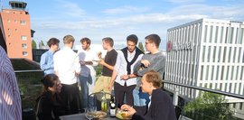 HDBW Sommerfest Juli 2023 - Ausblick Dachterrasse